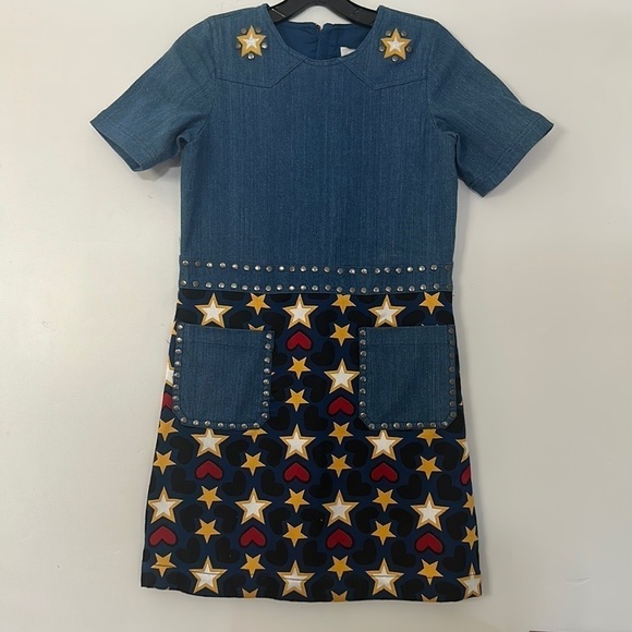 STELLA MCCARTNEY KIDS
Denim Heart & Stars Short-Sleeve Girls 14 - Picture 3 of 12